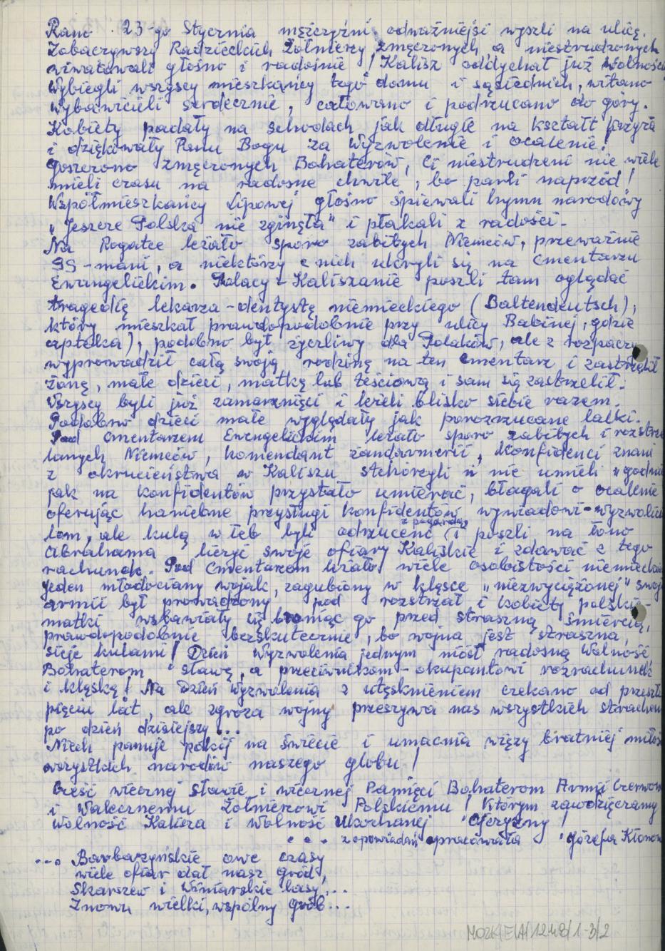 Dzień wyzwolenia miasta Kalisza