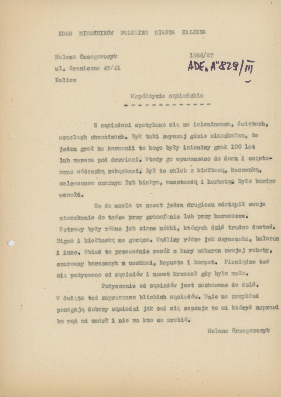 Współżycie sąsiedzkie