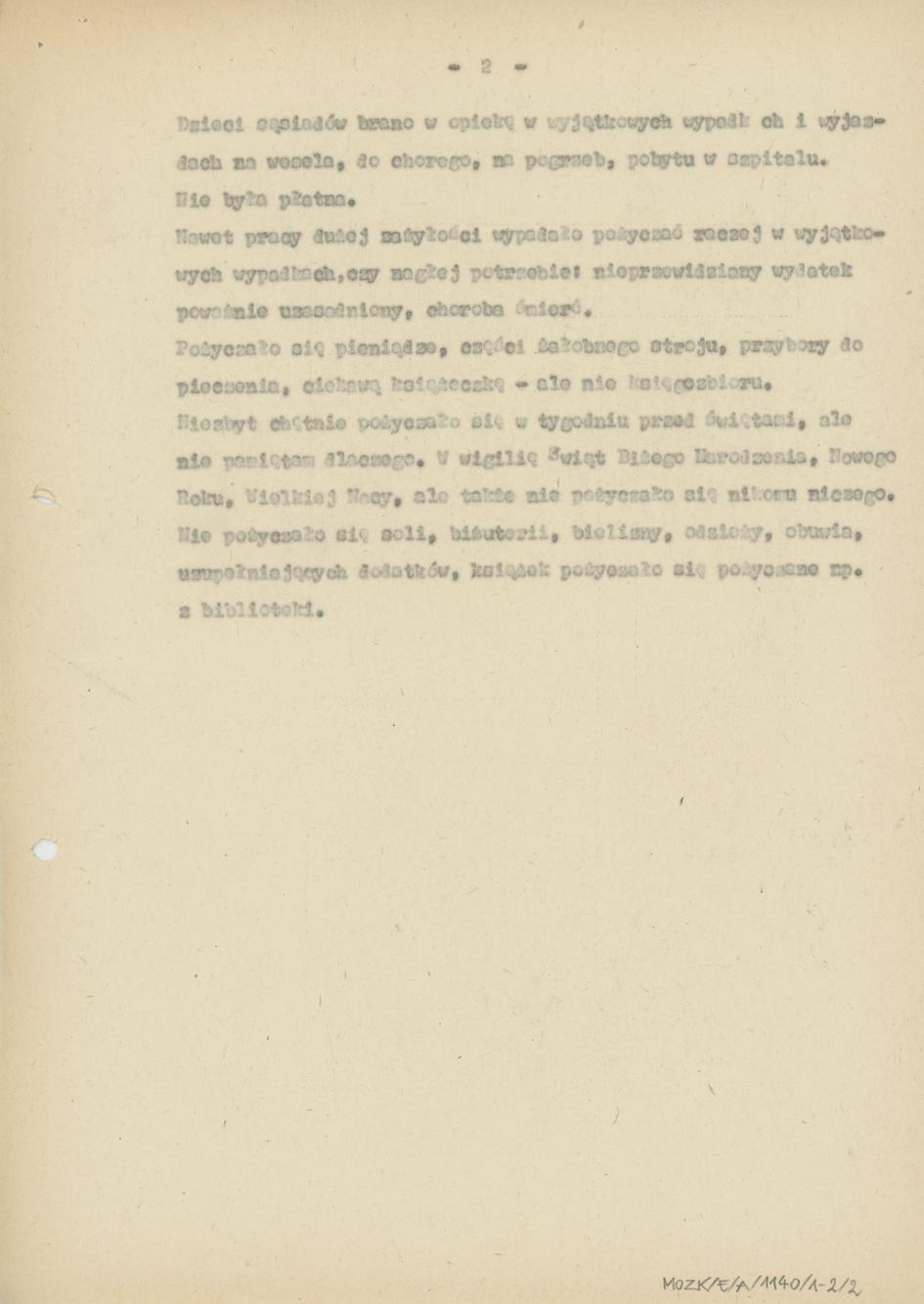 O stosunkach sąsiedzkich