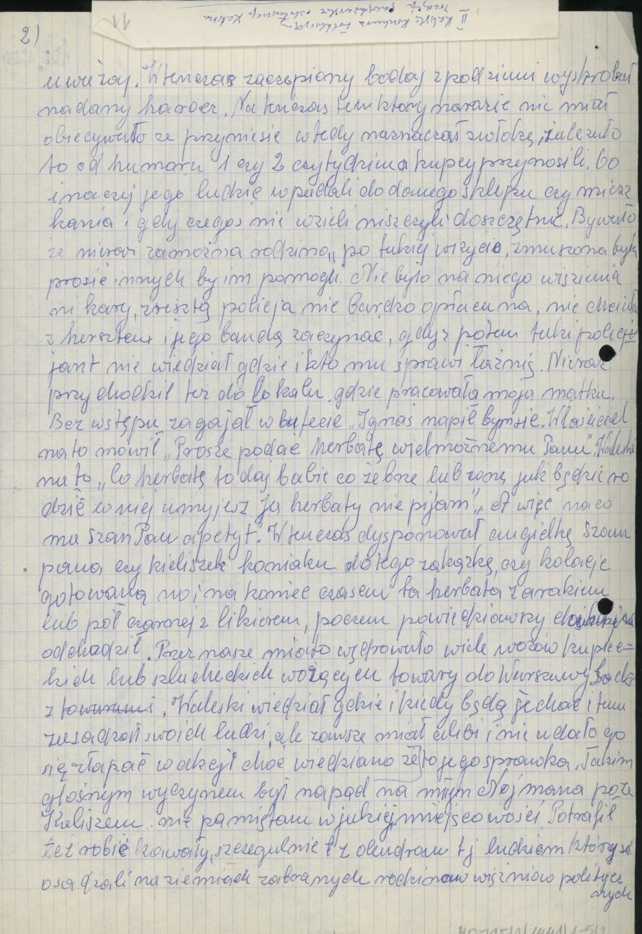 Opowieść o herszcie bandy Walewskim