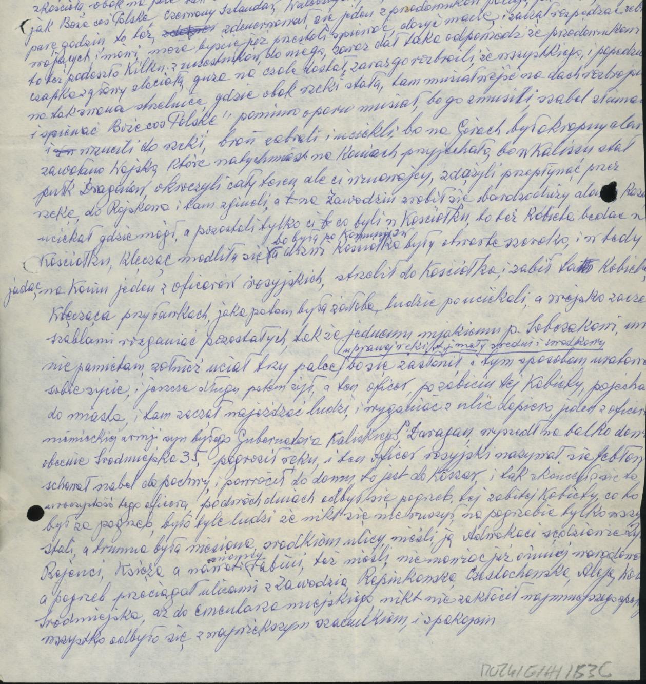 Opisy przeżycia księdza Konstantego Księskiego