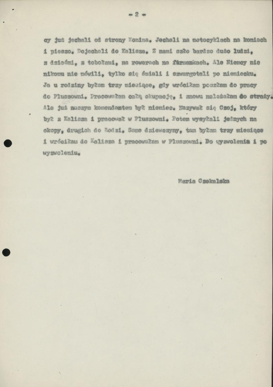 Moje wspomnienia ucieczki z Kalisza w 1939 r.