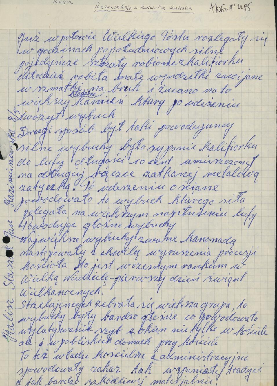 Rezurekcja w kościołach kaliskich