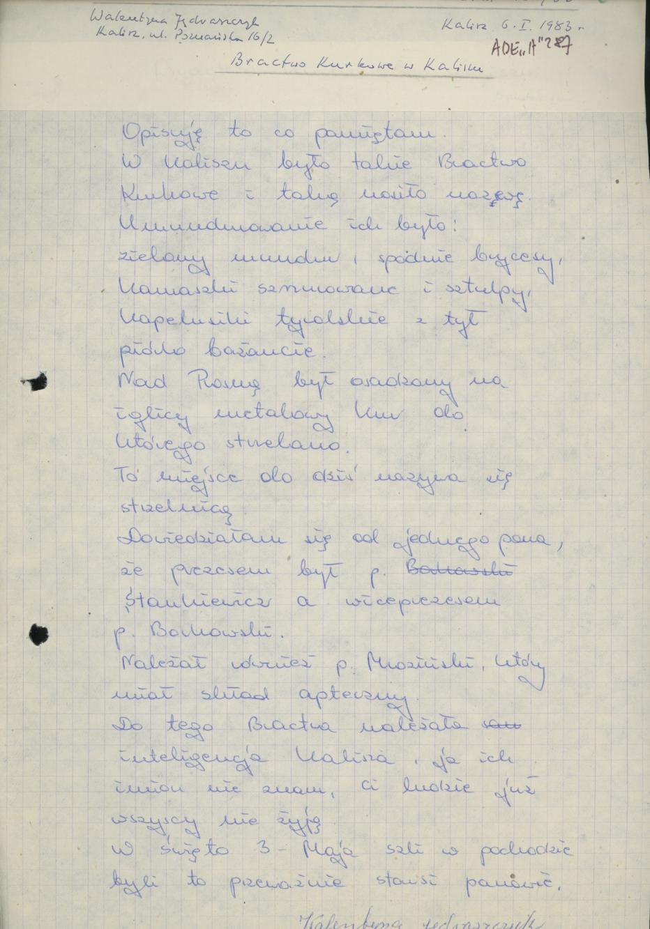 Bractwo kurkowe w Kaliszu