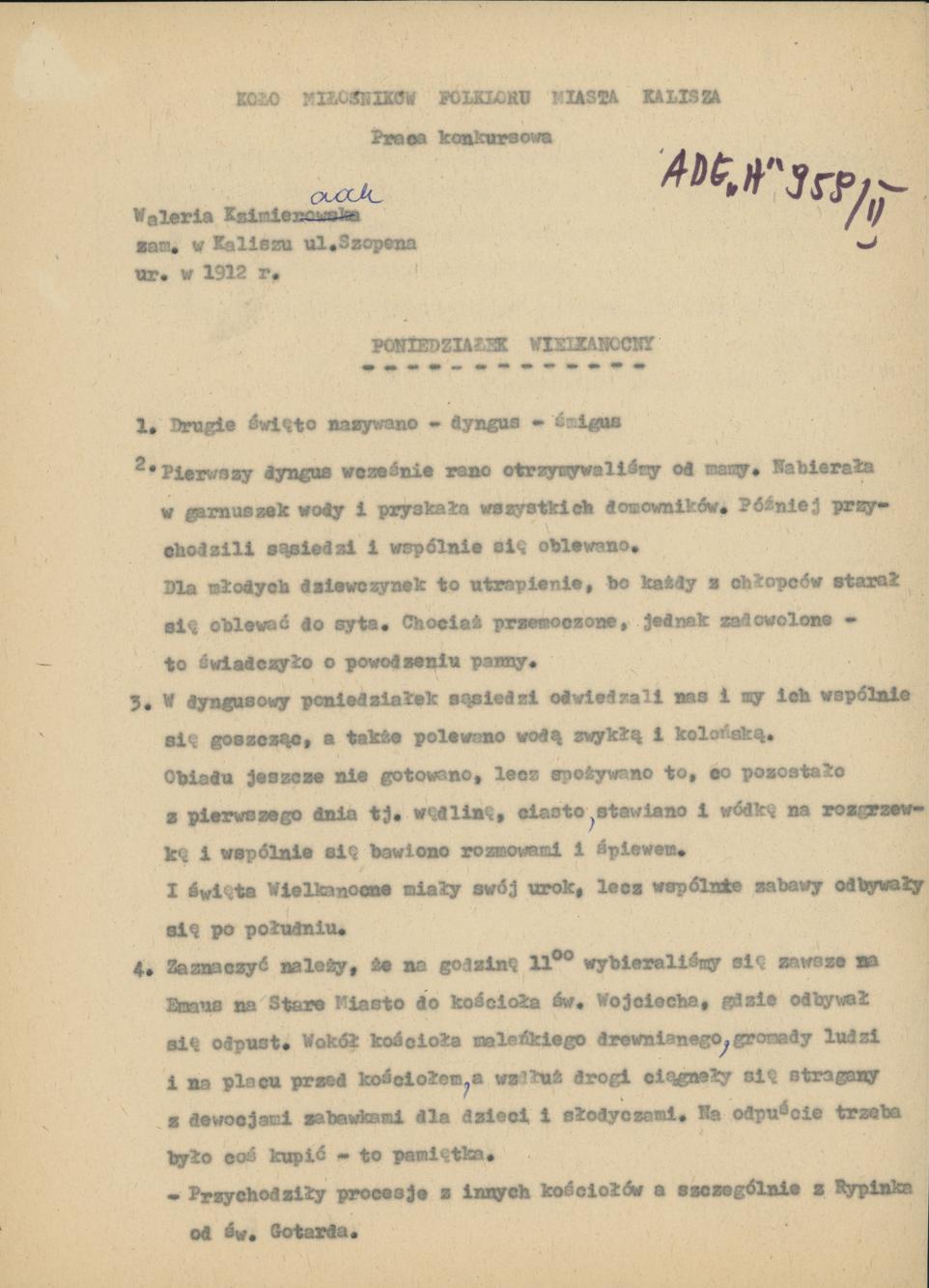 Poniedziałek Wielkanocny