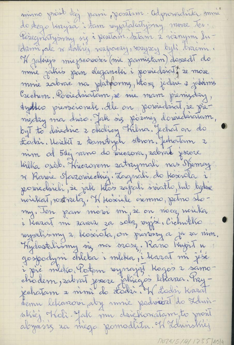 Moja ucieczka w dniu 1 IX 1939 r.