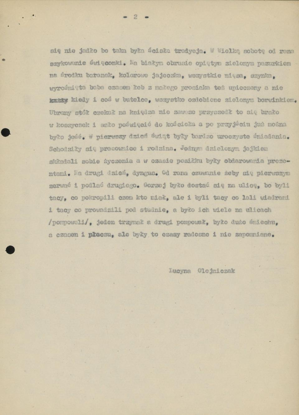 Okres Wielkiego Postu i Świąt