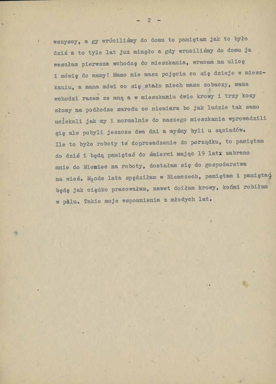 Wspomnienia z młodych lat od 1900 do 1928 r.