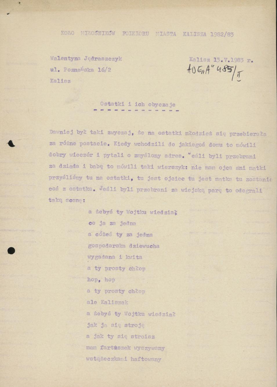 Ostatki i ich obyczaje