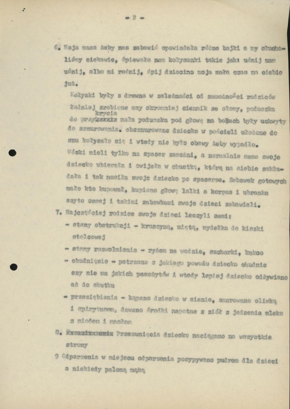 Dawne odżywianie dzieci, leczenie i zabawianie