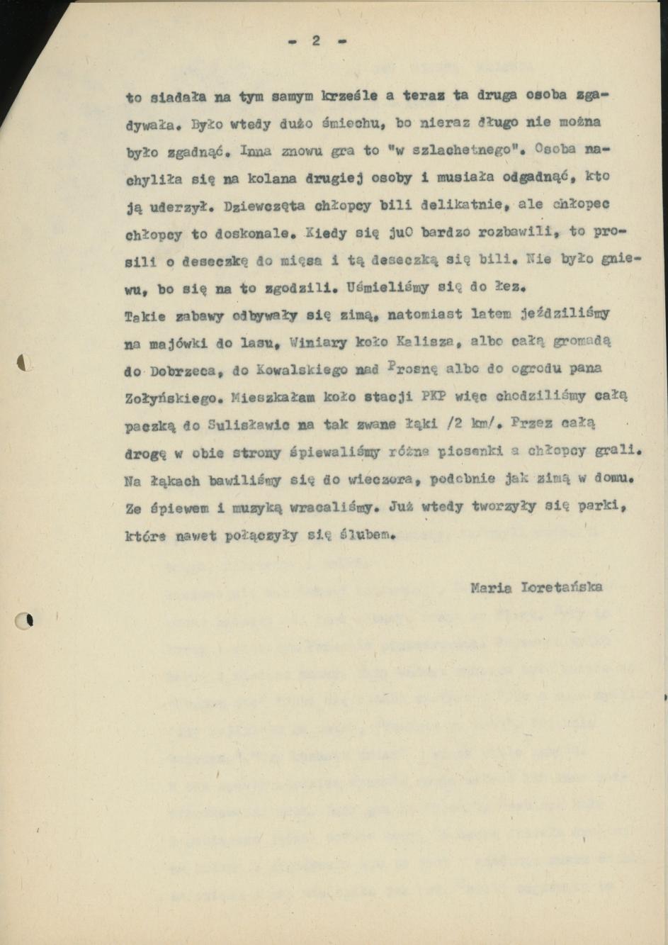 Jak spędzano wieczory w moich młodych latach