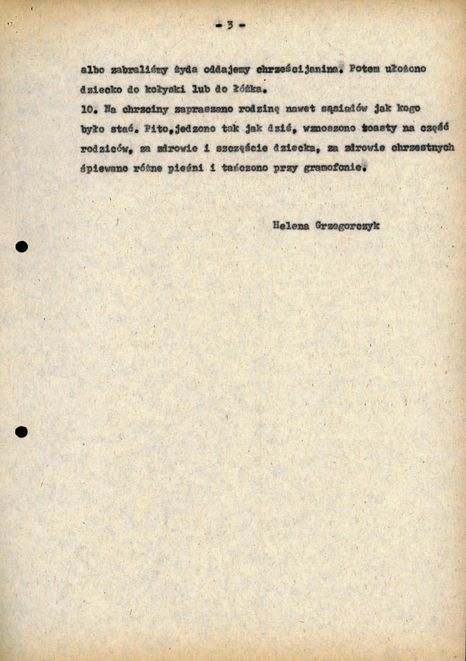 Chrzciny dawniej a dziś