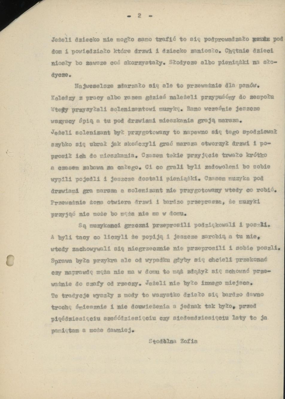 Jak dawniej obchodzono imieniny