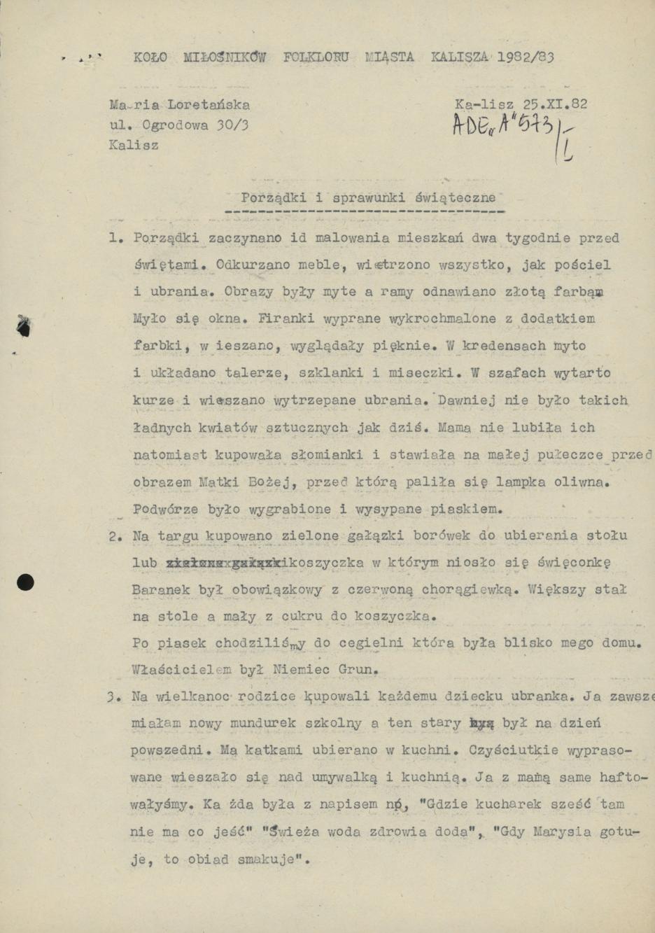 Porządki i sprawunki świąteczne