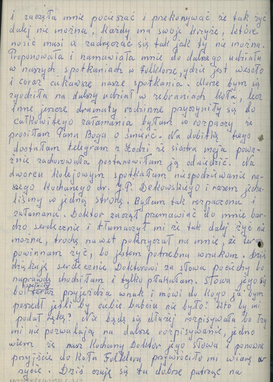 Moje życie w Kole Folkloru