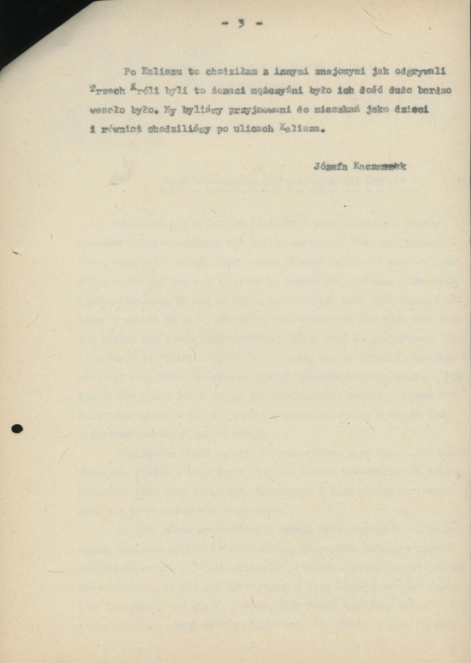 Moje wspomnienia z dziecinnych lat. Choinka