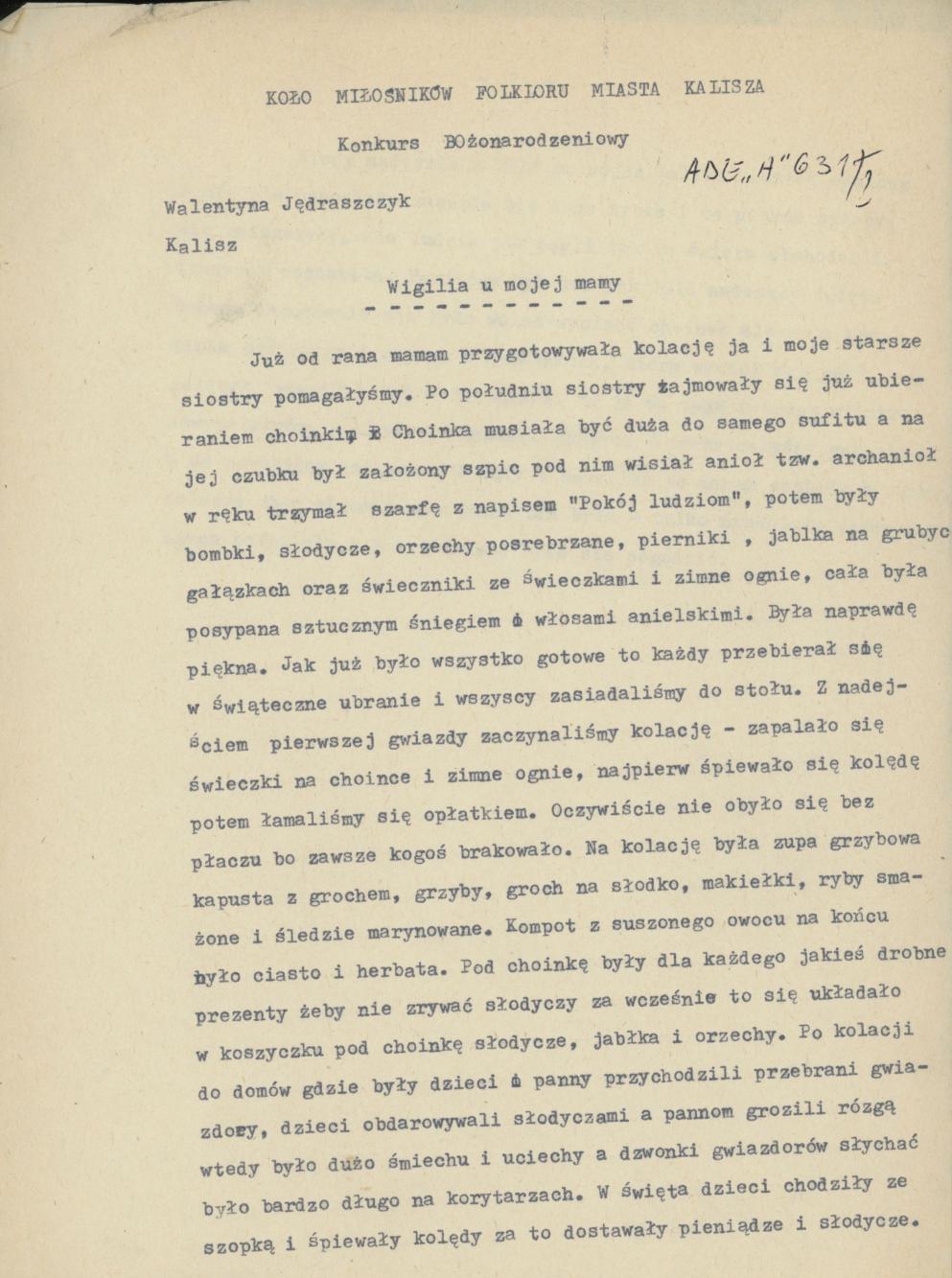 Wigilia u mojej mamy