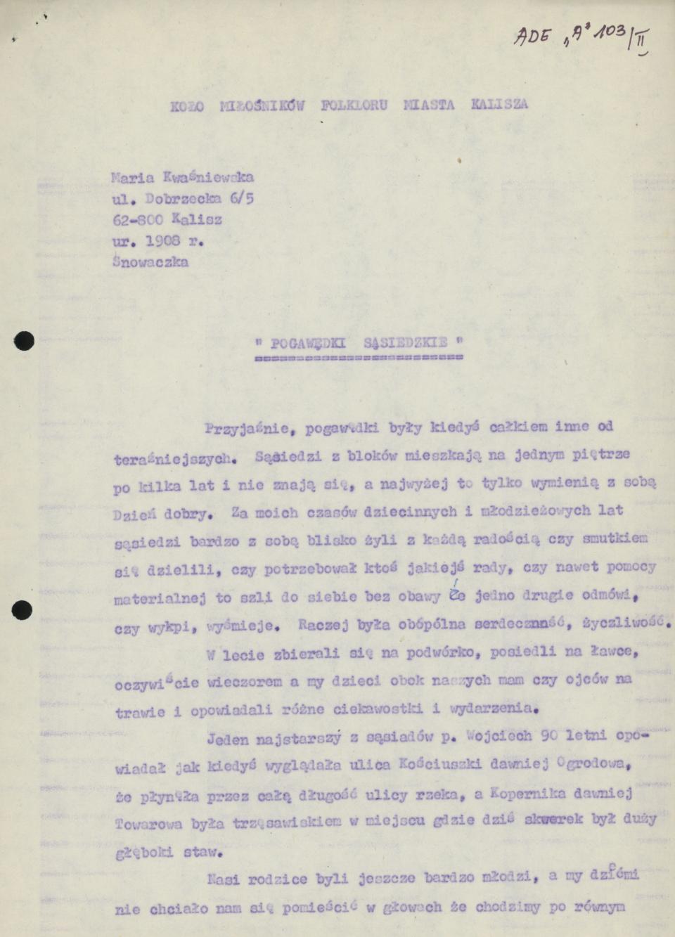 Pogawędki sąsiedzkie