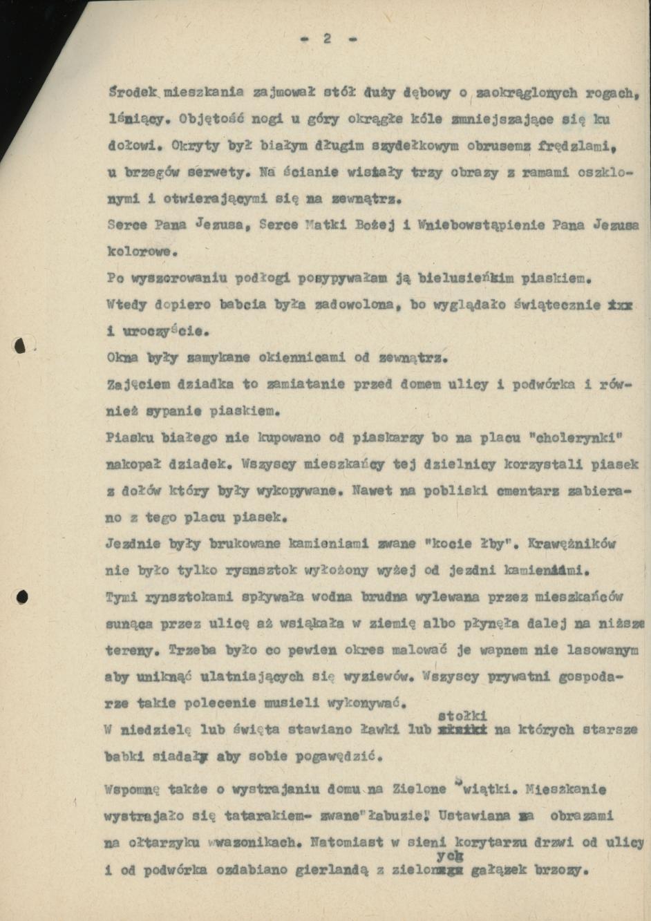 Zwyczaje kaliszan - lata 1920-25