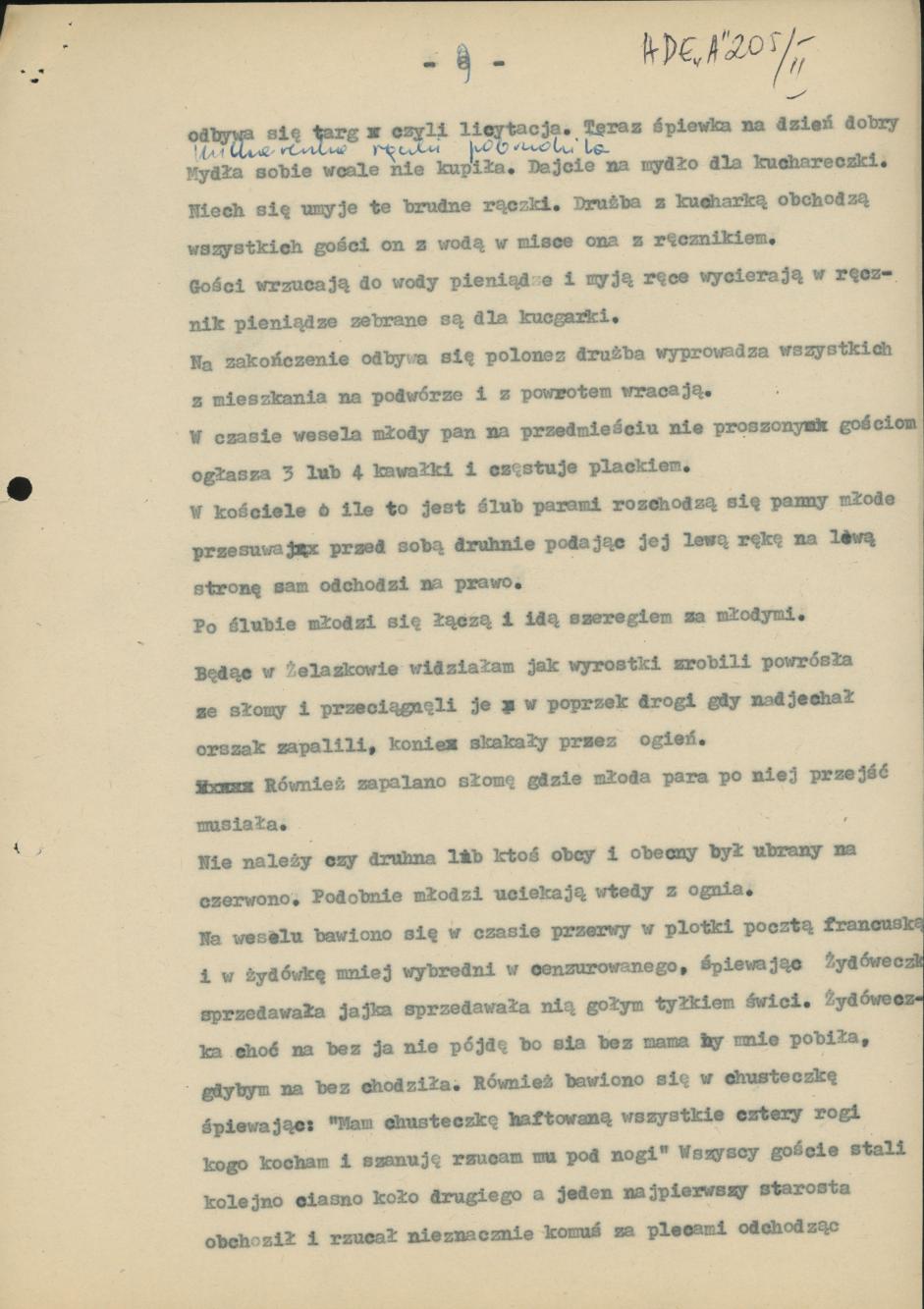 Zwyczaje i gadki weselne