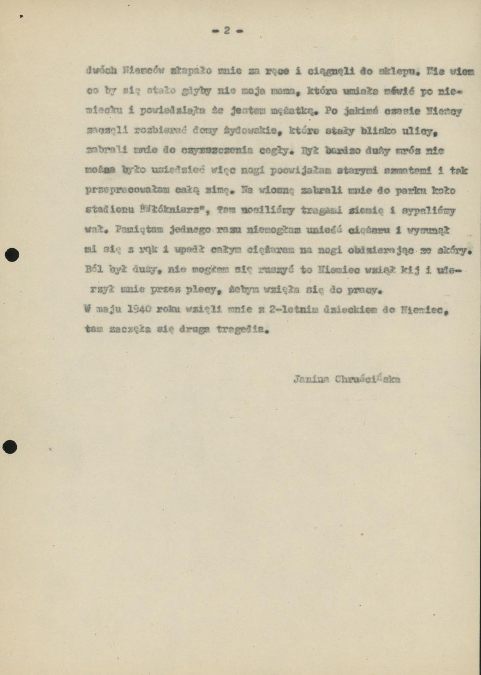 Moje wspomnienia z 1939 roku