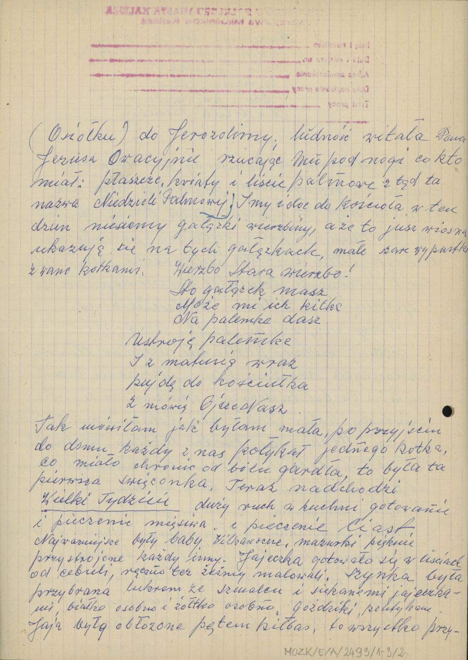 Okres przedświąteczny i Niedziela Palmowa