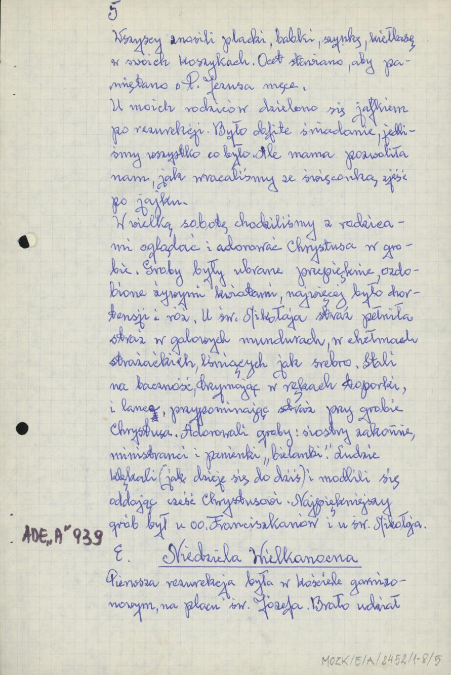 Opis Niedzieli Palmowej, Wielki Tydzień, przygotowania do Świąt