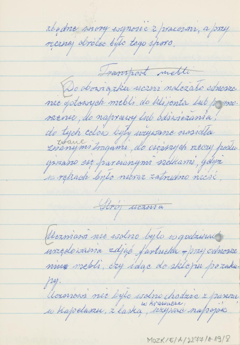 Nauka rzemiosła stolarskiego, cz. 1