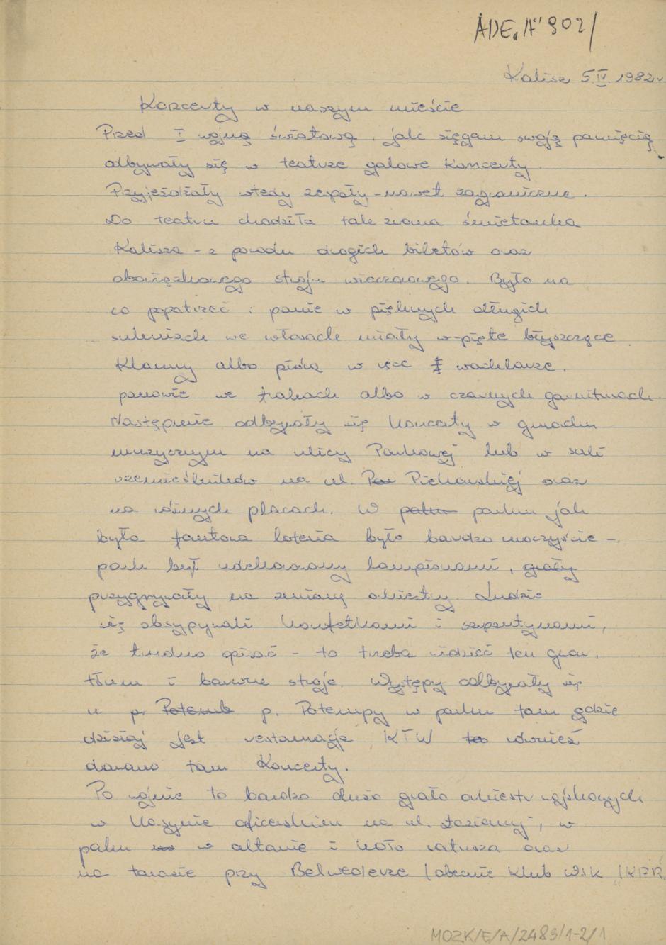 Koncerty w naszym mieście