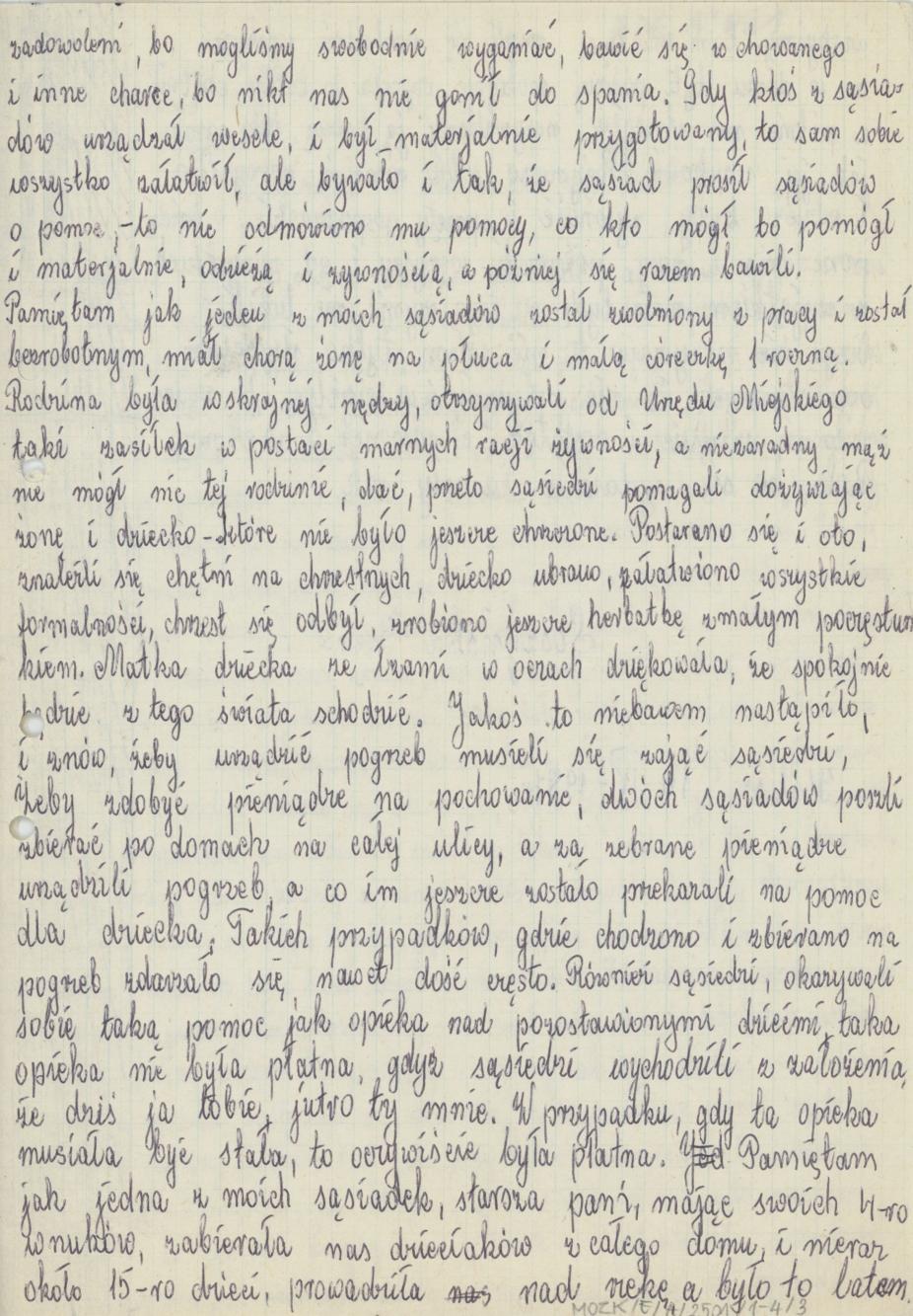 Współżycie i stosunki sąsiedzkie