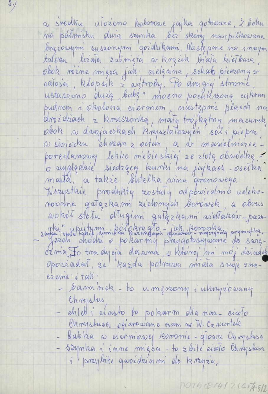 Wybrane zagadnienia z zakresu obrzędowości wielkanocnej