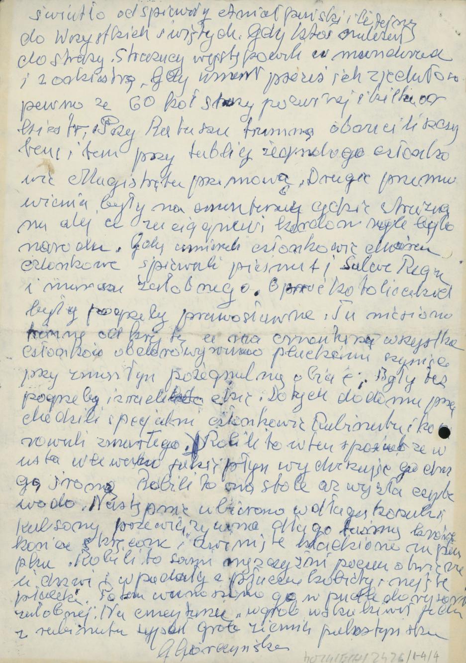 Wytyczne do zbierania wiadomości do kultu zmarłych