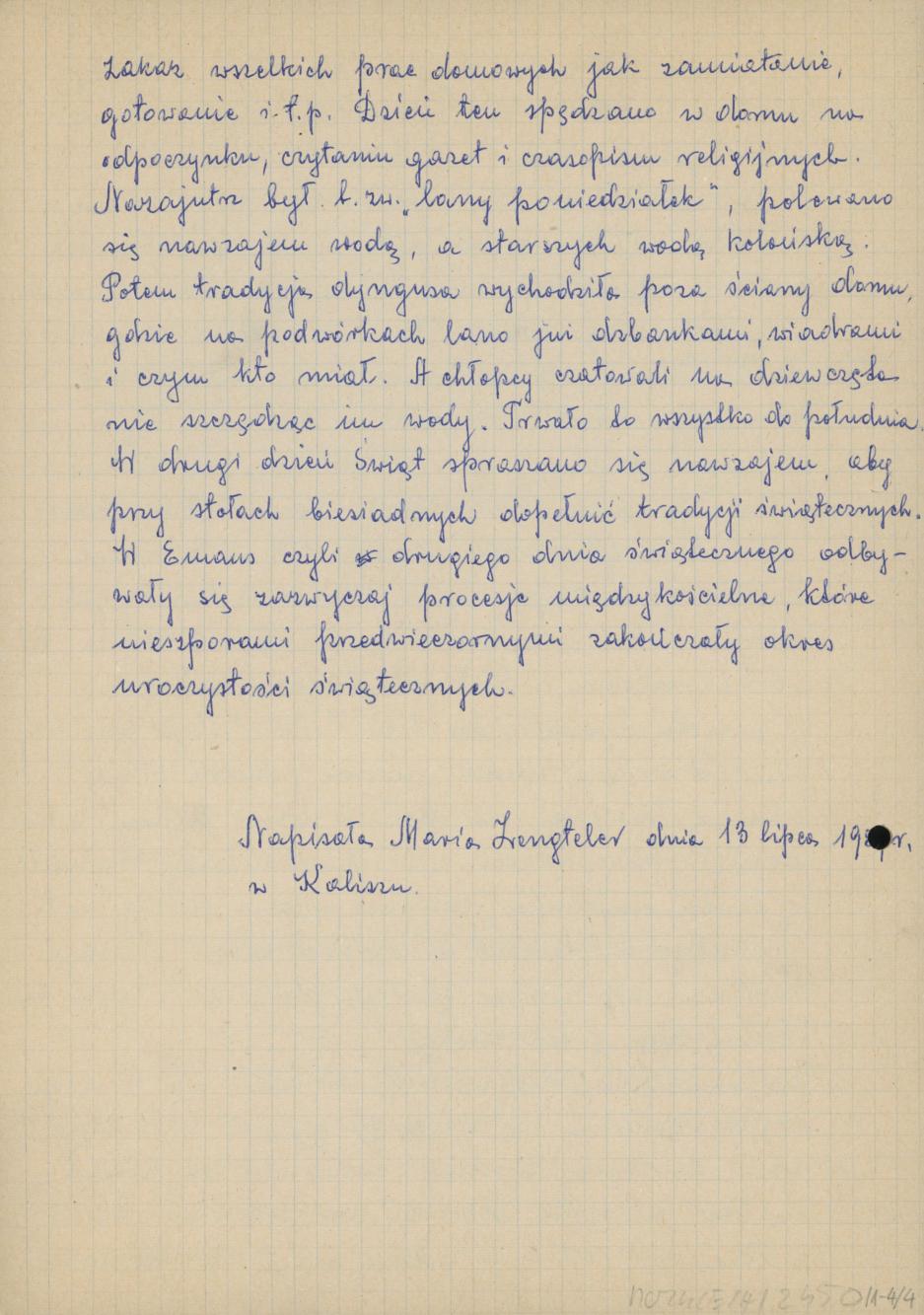 Wybrane zagadnienia z zakresu obrzędowości wielkanocnej