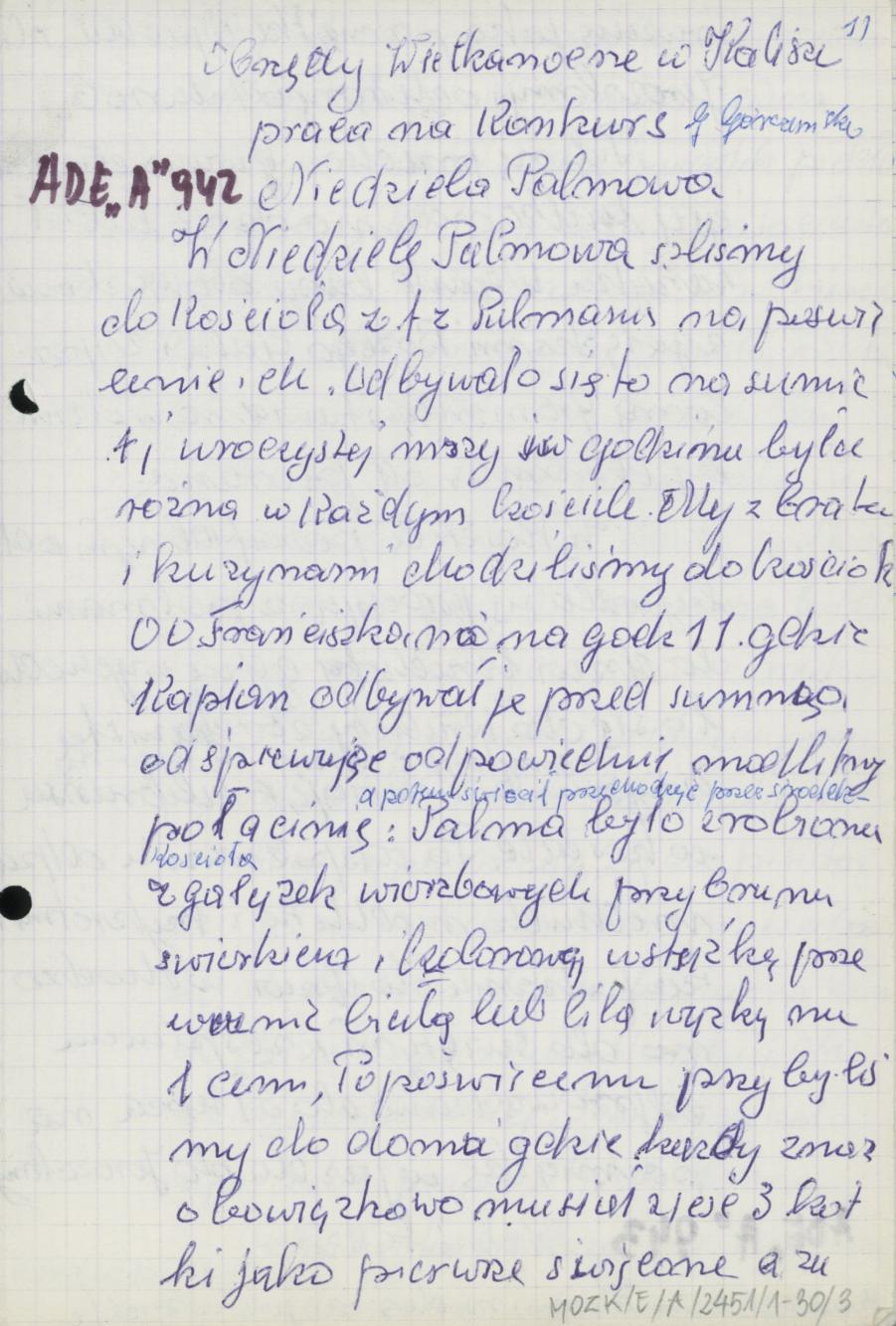 Obrzędy wielkanocne w Kaliszu, cz. 1