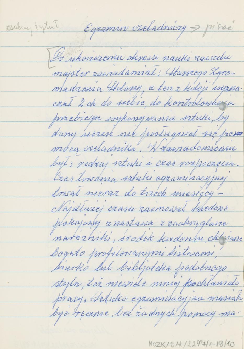 Nauka rzemiosła stolarskiego, cz. 1