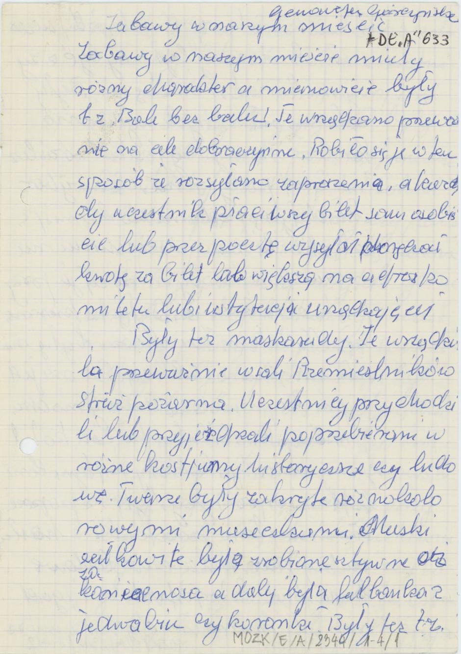 Zabawy w naszym mieście