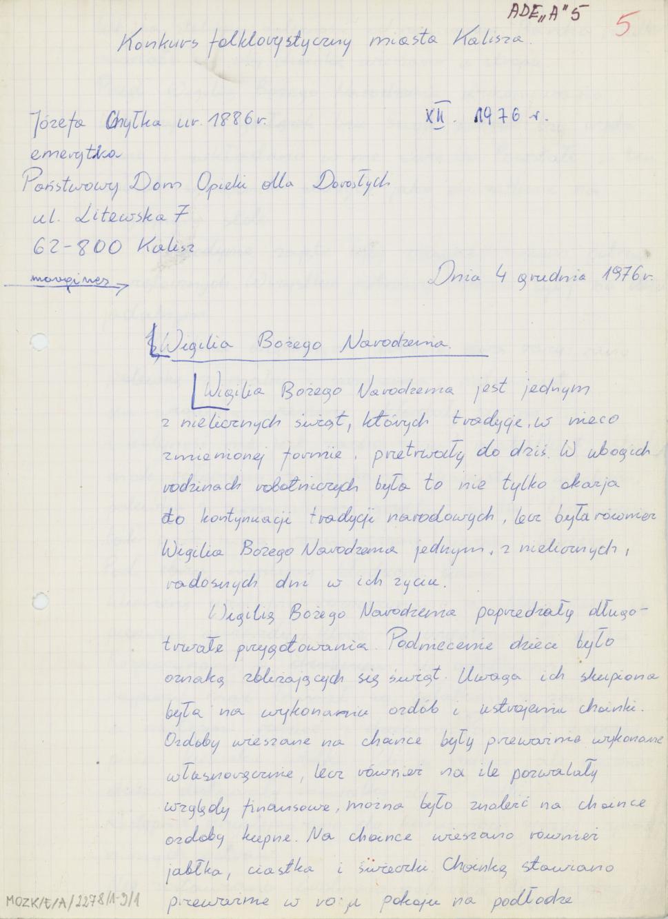 Wigilia Bożego Narodzenia