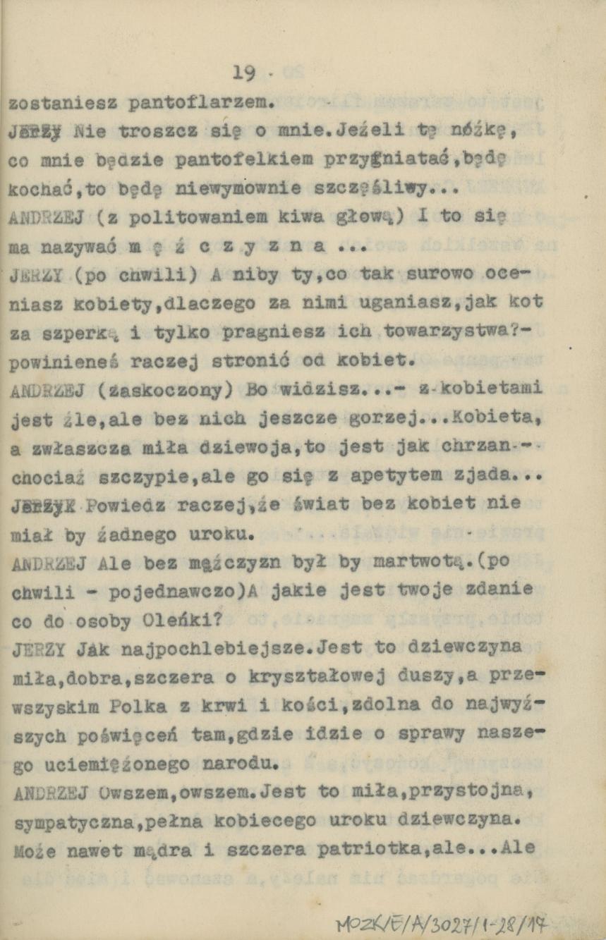 Przedświt wolności - obraz sceniczny ze śpiewami i tańcami, cz. 2