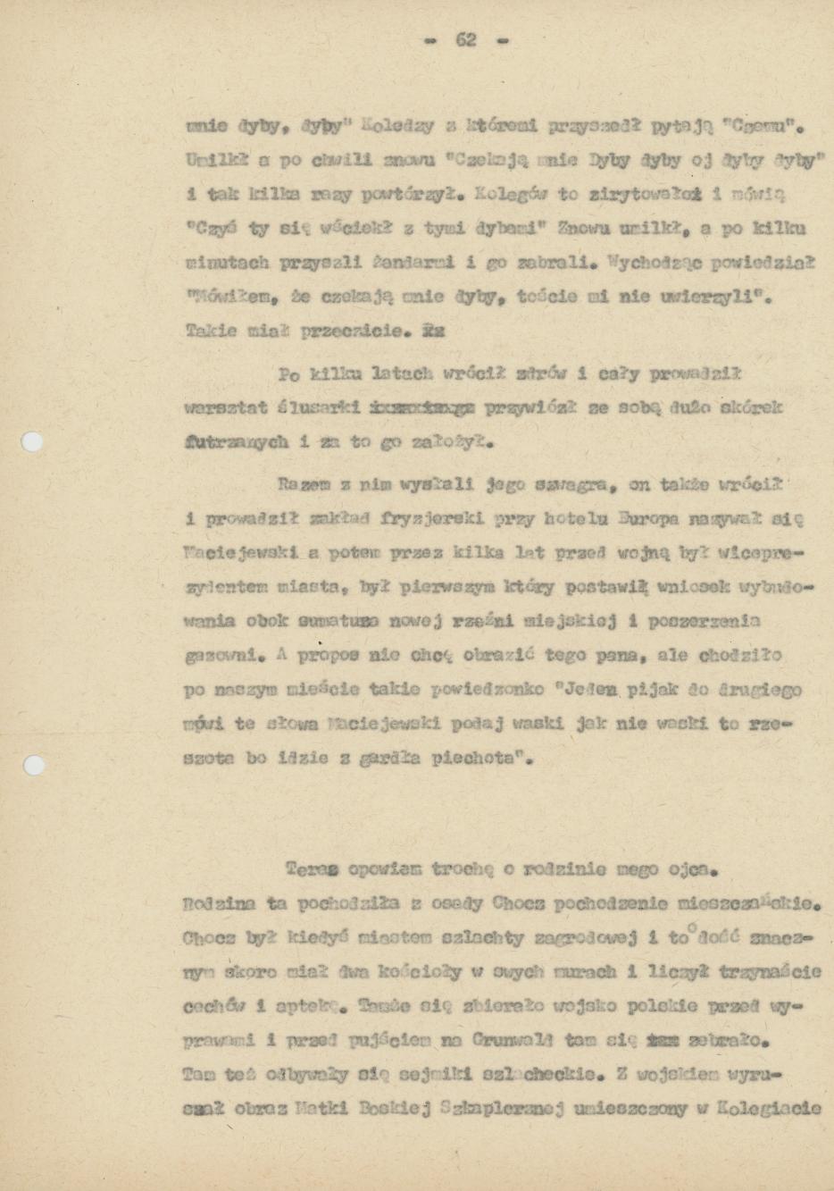 Pamiętnik Genowefy Górczyńskiej "Moi, ja i moje miasto", cz. 5