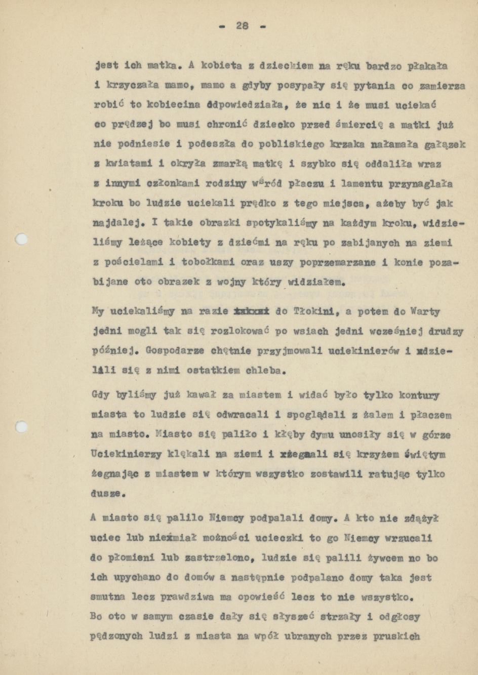 Mój pamiętnik oraz wspomnienia z moich młodych lat i z przeżyć z czasów I wojny światowej, cz. 3