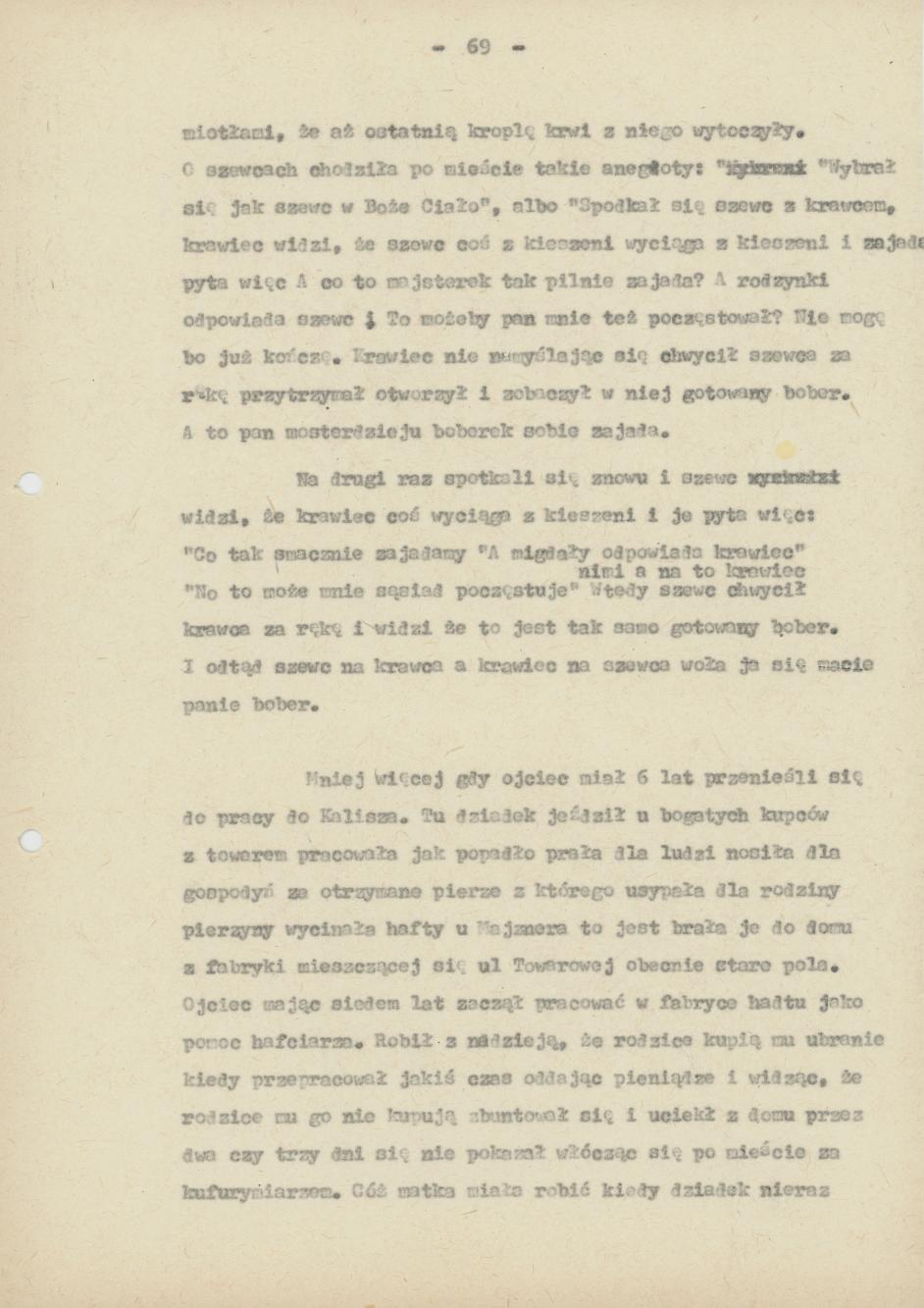 Pamiętnik Genowefy Górczyńskiej "Moi, ja i moje miasto", cz. 5