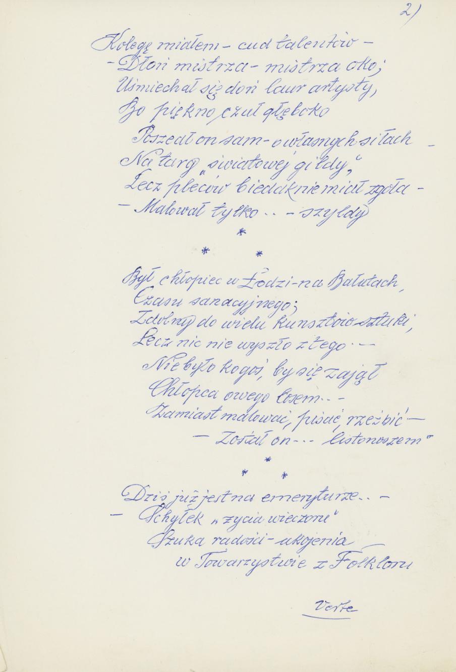 Wielce Szanownej Pani Magister Annie Urbanowskiej