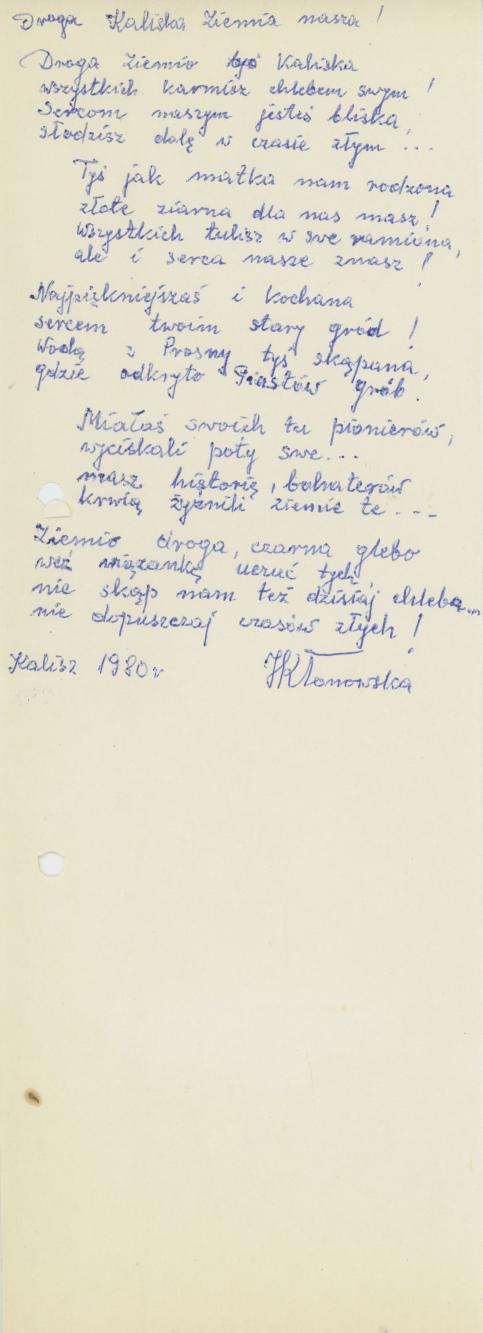 Kaliska ziemia nasza