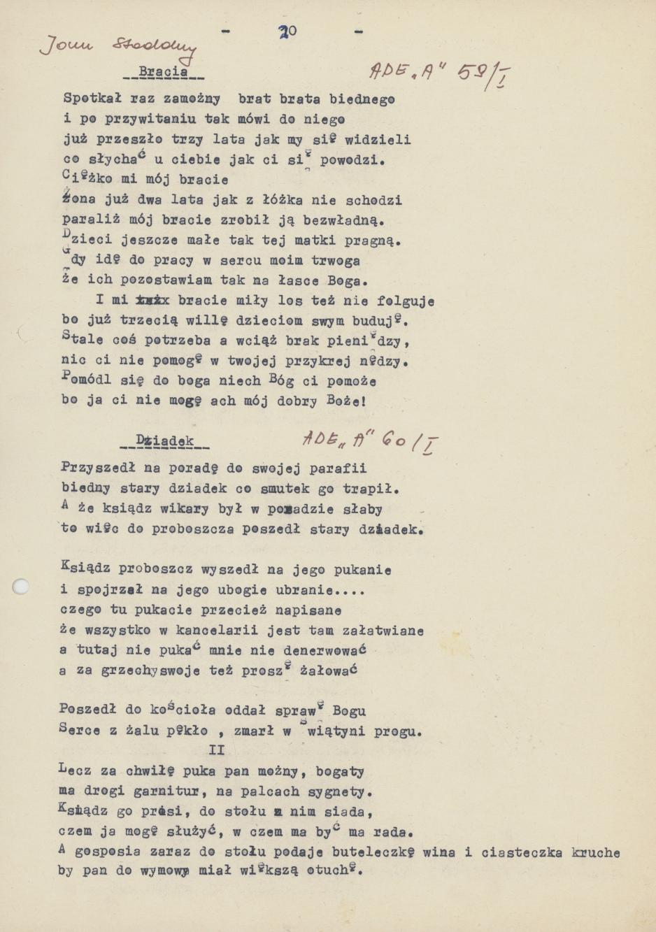 Zbiór wierszy, cz. 2