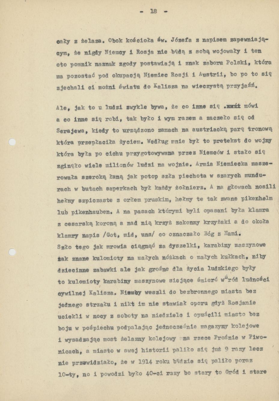 Mój pamiętnik oraz wspomnienia z moich młodych lat i z przeżyć z czasów I wojny światowej, cz. 2
