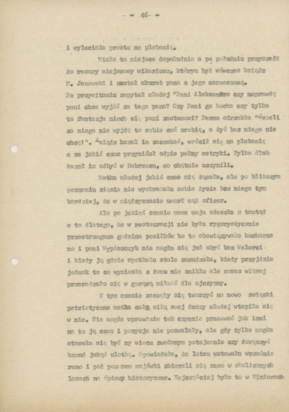 Pamiętnik Genowefy Górczyńskiej "Moi, ja i moje miasto", cz. 4