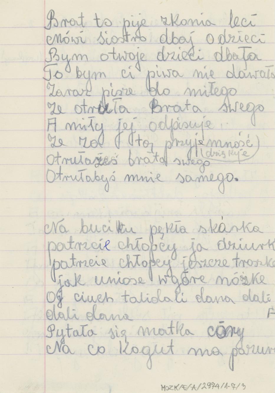 Wiersze humorystyczne