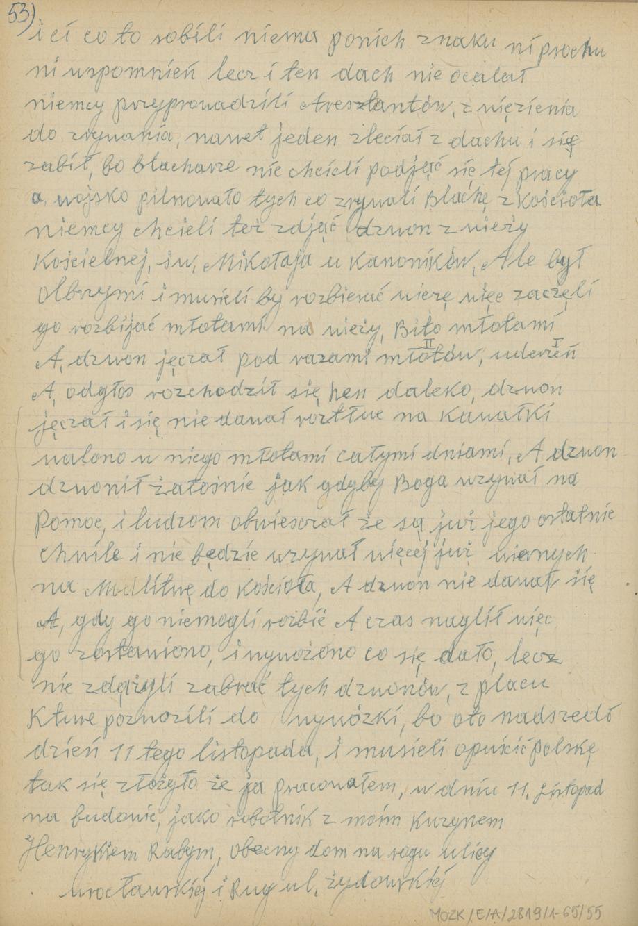 Mój pamiętnik oraz wspomnienia z moich młodych lat i z przeżyć z czasów I wojny światowej, cz. 5
