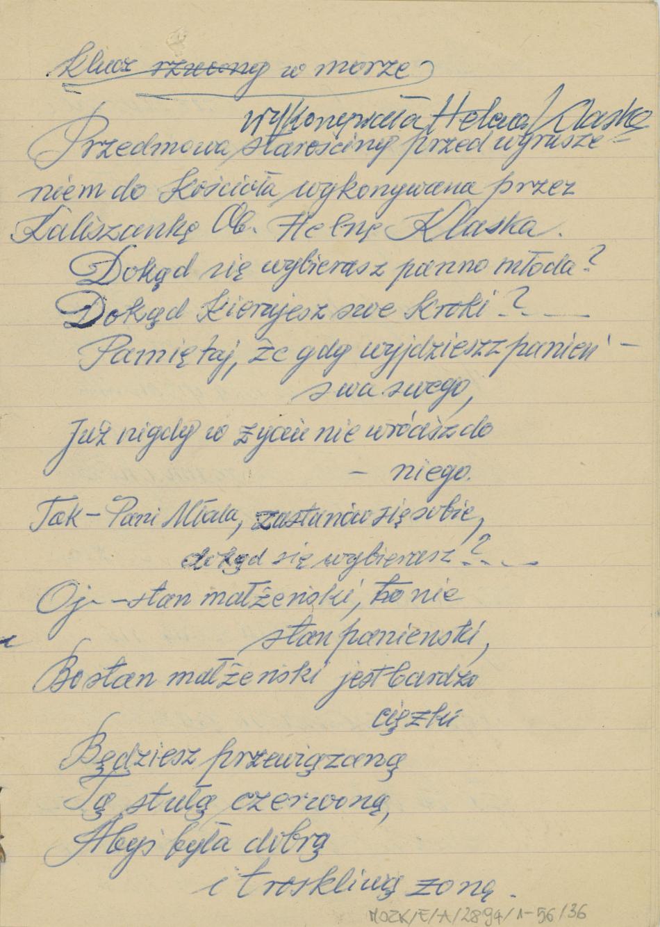 Misterium o Bożym Narodzeniu i inne utwory, cz. 3