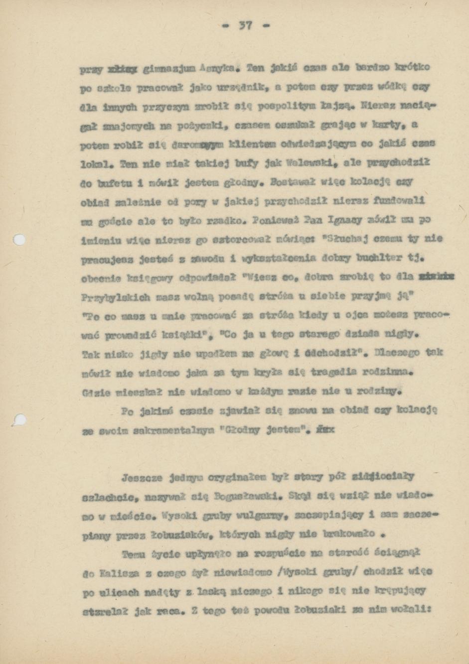 Pamiętnik Genowefy Górczyńskiej "Moi, ja i moje miasto", cz. 3